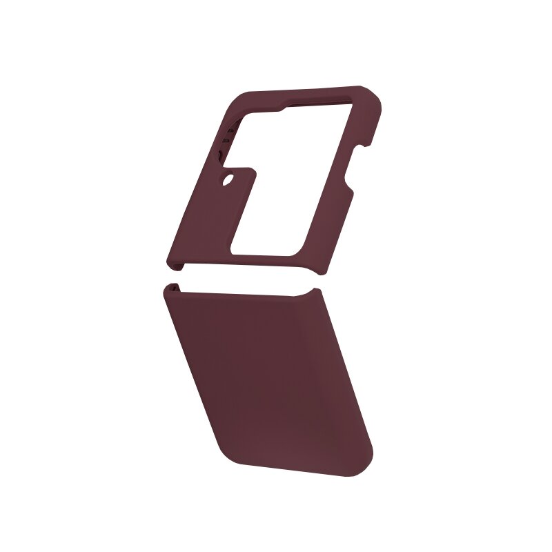 Husa Oppo Find N3 Flip Techsuit Soft Edge Silicone, violet