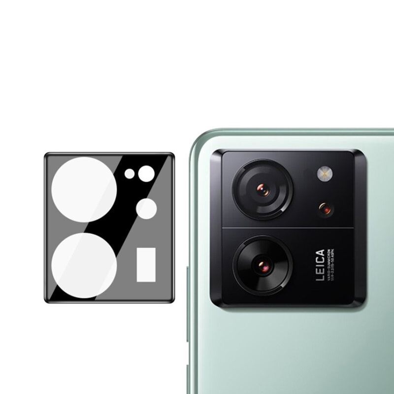 Folie camera Xiaomi 13T Techsuit Full Glass, negru
