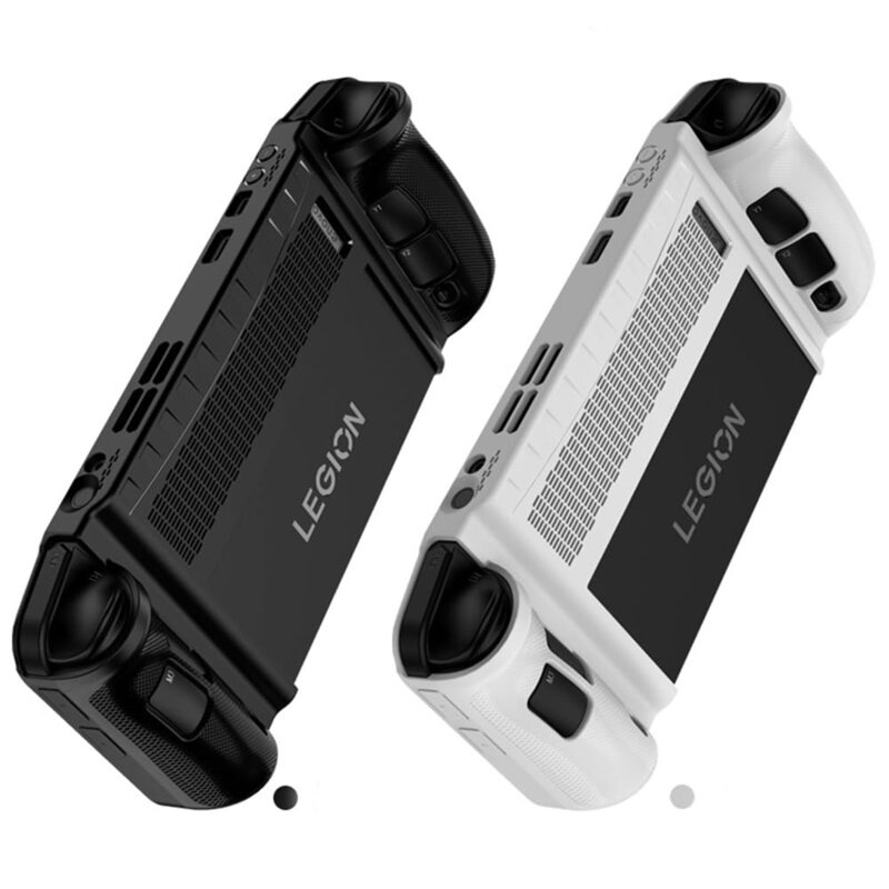 Husa Lenovo Legion Go Techsuit Rugged Silicone Case, negru