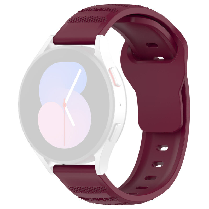 Curea Withings ScanWatch 42mm Techsuit, bordo, W050