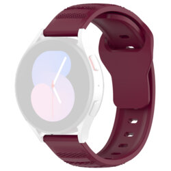 Curea Withings ScanWatch Horizon Techsuit, bordo, W050