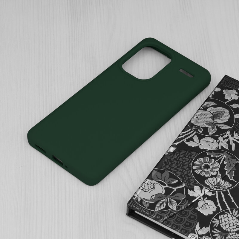 Husa Xiaomi Redmi Note 13 Pro+ 5G Techsuit Soft Edge Silicone, verde