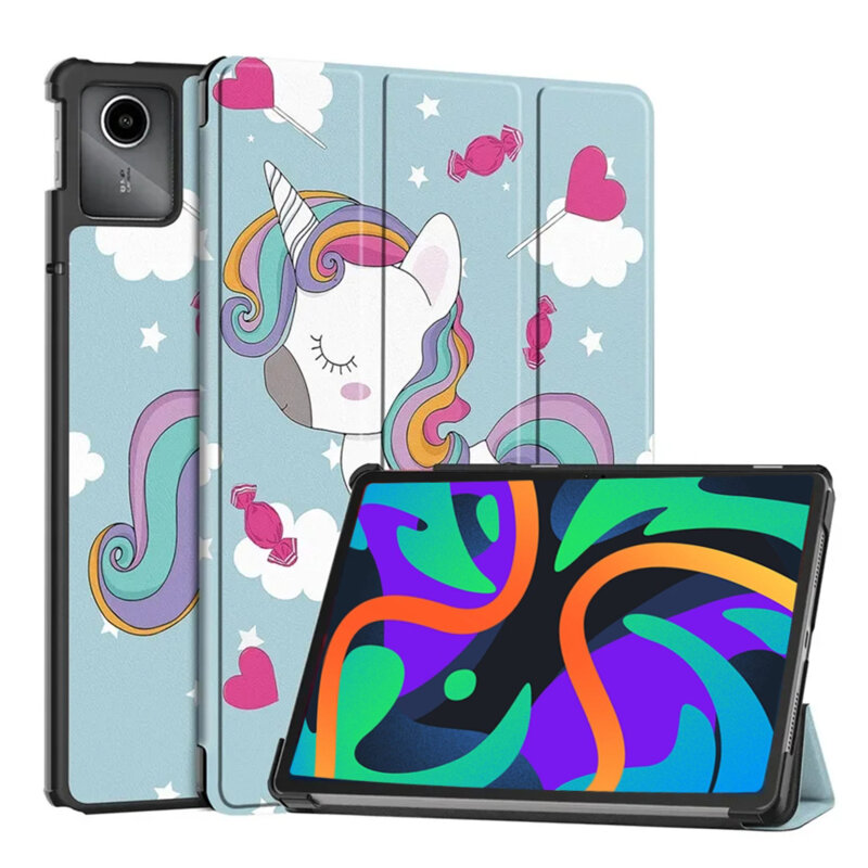 Husa Lenovo Tab M11 Techsuit FoldPro, Unicorn