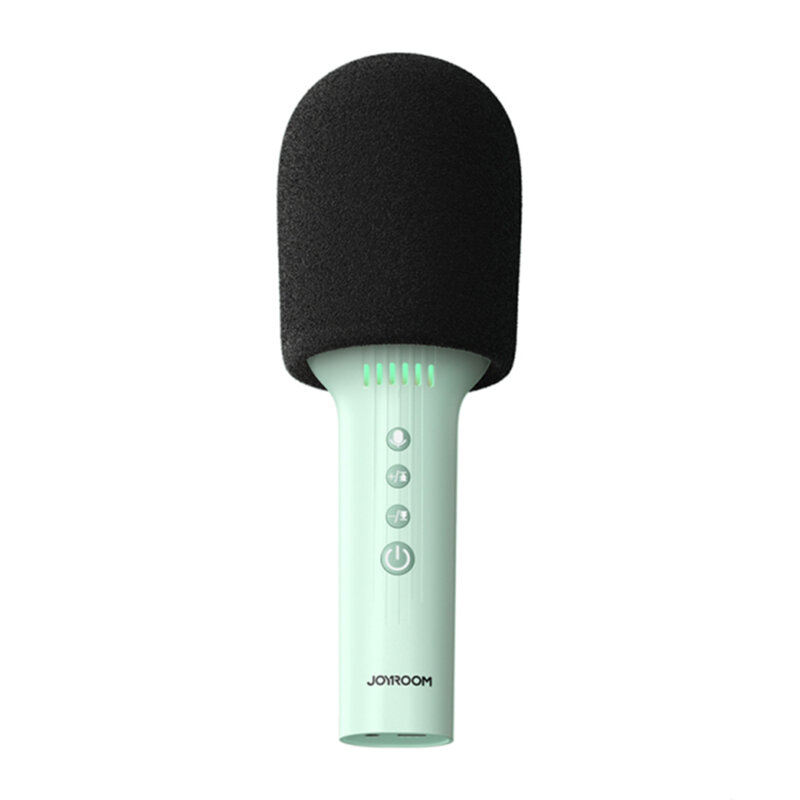 Microfon portabil wireless karaoke JoyRoom, verde, JR-MC5
