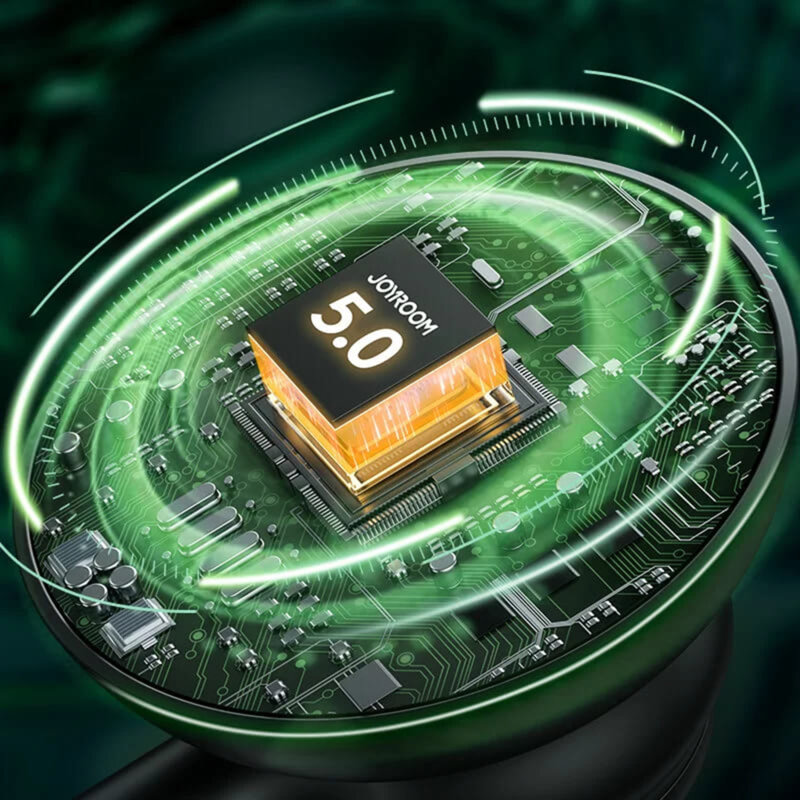 Casti sport wireless cu microfon JoyRoom, negru, JR-D6