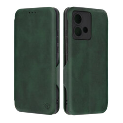Husa 360° Motorola Edge 40 Neo Techsuit Safe Wallet Plus, verde