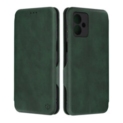 Husa 360° Motorola Moto G14 Techsuit Safe Wallet Plus, verde