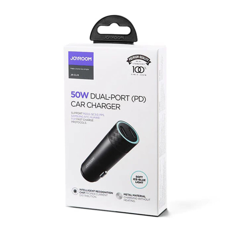 Incarcator auto tip C Fast Charge JoyRoom, 50W, JR-CL13