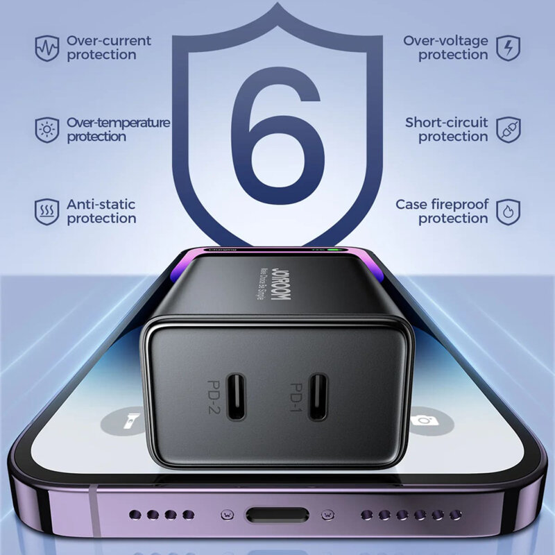 Incarcator priza tip C Fast Charge JoyRoom, 40W, JR-TCF09