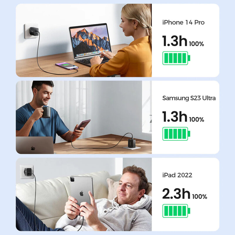 Incarcator priza tip C Fast Charge JoyRoom, 40W, JR-TCF09