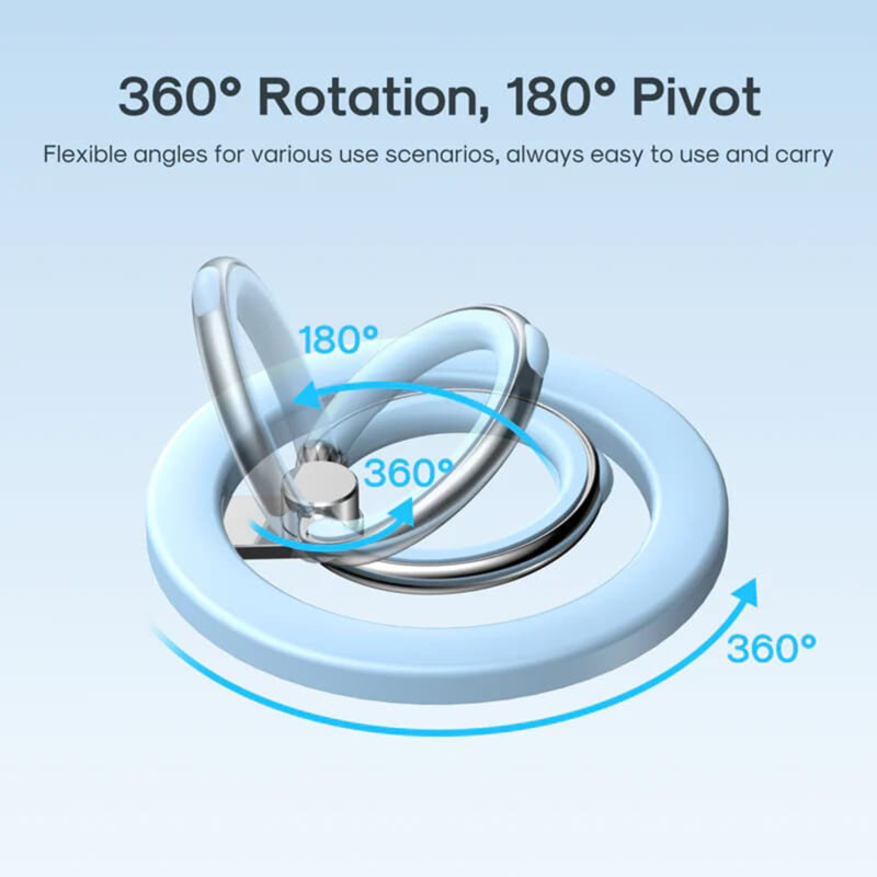 Inel pentru telefon JoyRoom, zinc, mov, JR-Mag-M2