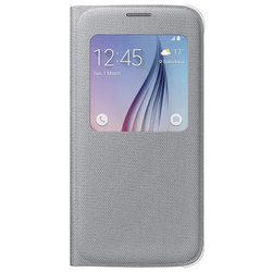 Husa Originala Samsung Galaxy S6 G920 S-View Cover Gri