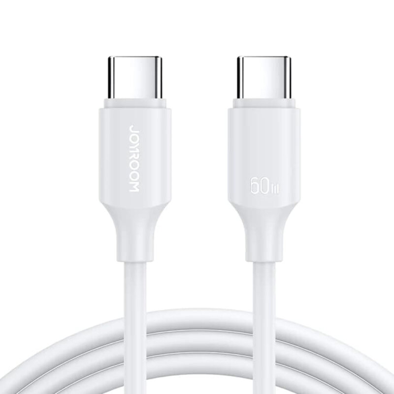 Cablu tip C Fast Charging JoyRoom, 60W, 2m, alb, S-CC060A9