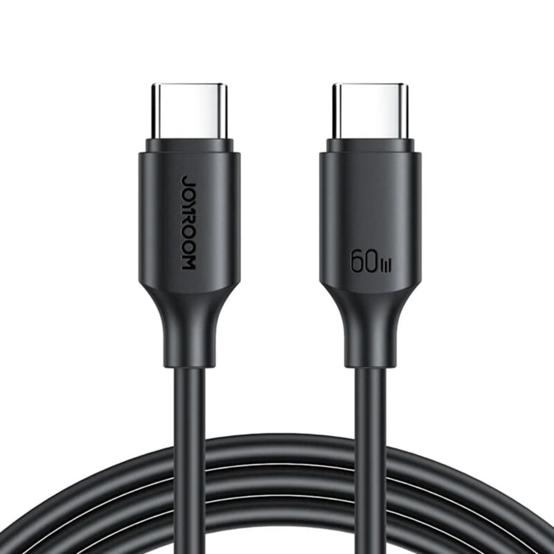 Cablu tip C Fast Charging JoyRoom, 60W, 2m, negru, S-CC060A9