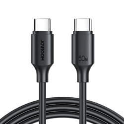 Cablu tip C Fast Charging JoyRoom, 60W, 1m, negru, S-CC060A9