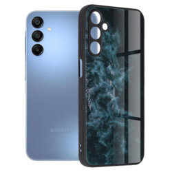 Husa Samsung Galaxy A15 4G Techsuit Glaze, Blue Nebula