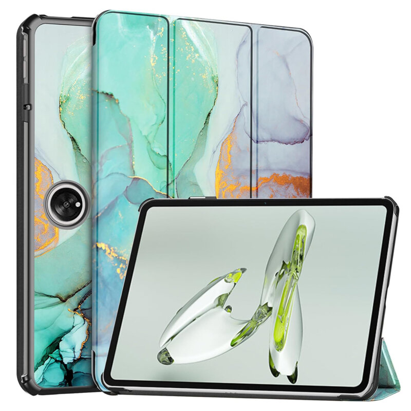 Husa OnePlus Pad Go Techsuit FoldPro, Green Time