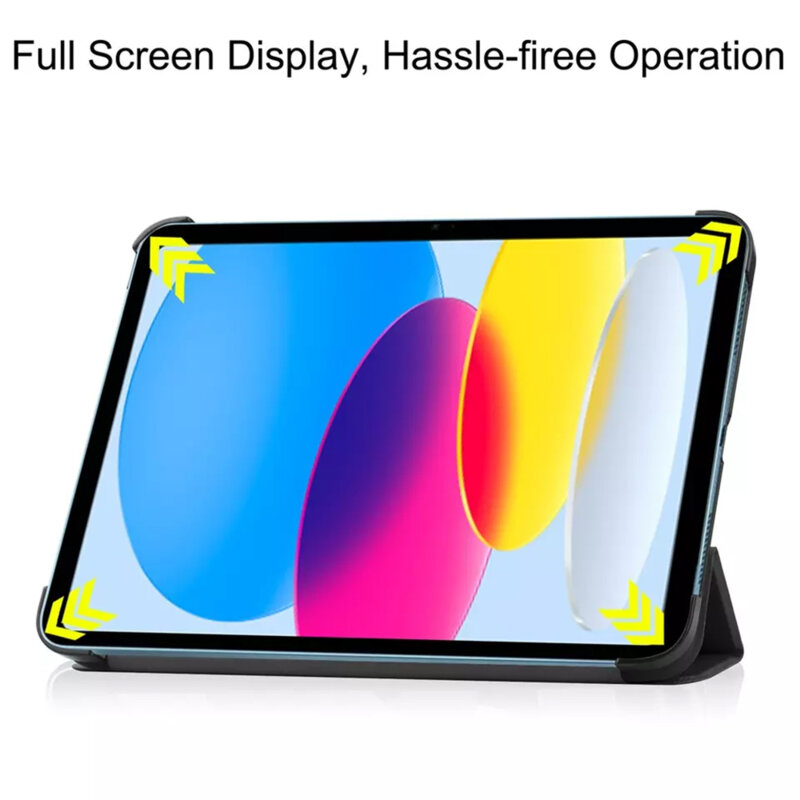 Husa iPad 10 (2022) 10.9 Techsuit FoldPro, roz