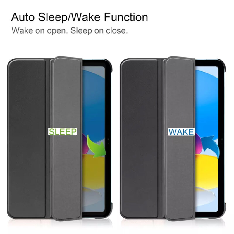 Husa iPad 10 (2022) 10.9 Techsuit FoldPro, roz