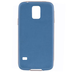Husa Samsung Galaxy S5 G900 Jelly Leather - Albastru