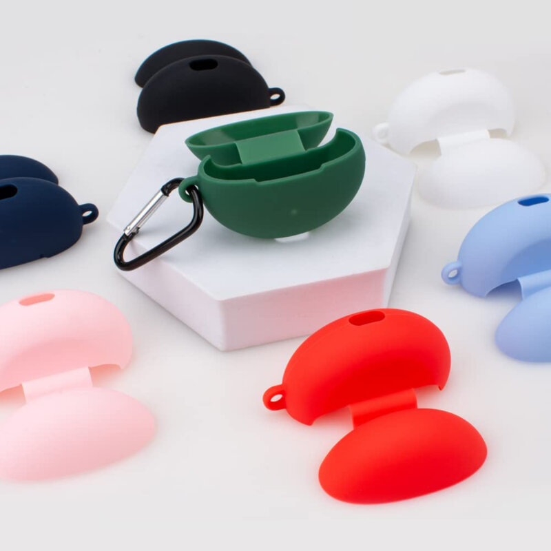 Husa Huawei FreeBuds 5i Techsuit Silicone Case, negru