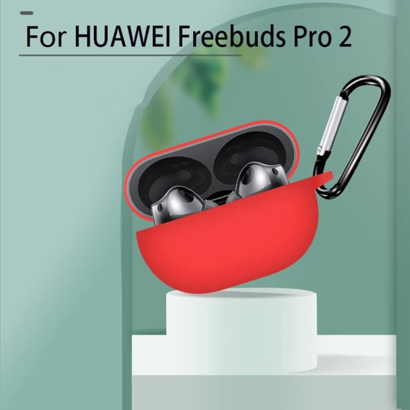 Husa Huawei FreeBuds Pro 2 Techsuit Silicone Case, negru