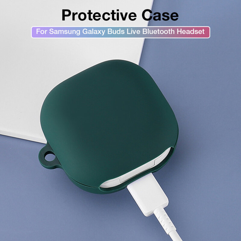 Husa Galaxy Buds FE Techsuit Silicone Case, negru