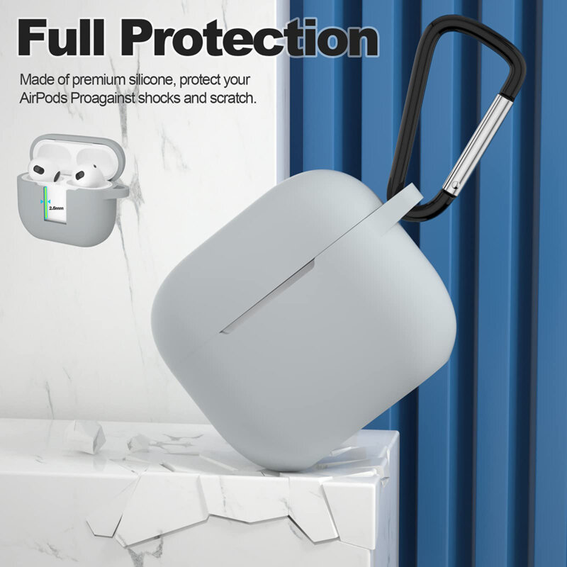 Husa Apple AirPods 3 Techsuit Silicone Case, mov