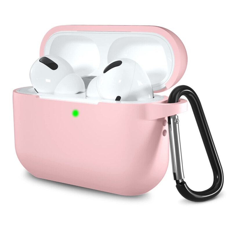 Husa Apple AirPods Pro Techsuit Silicone Case, roz