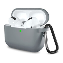 Husa Apple AirPods Pro Techsuit Silicone Case, gri