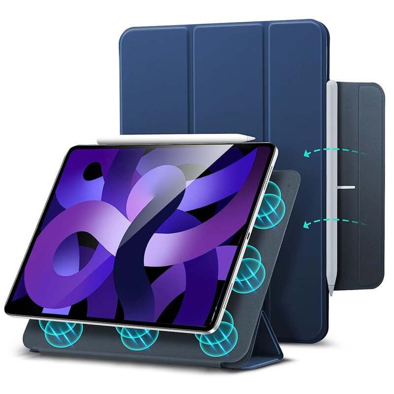 Husa iPad Air 6 (2024) ESR Rebound Magnetic, albastru