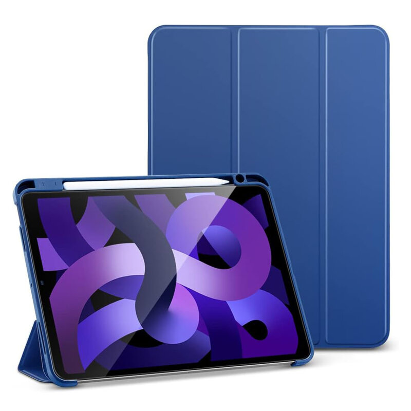 Husa iPad Air 11 (2024) ESR Rebound Pencil, albastru