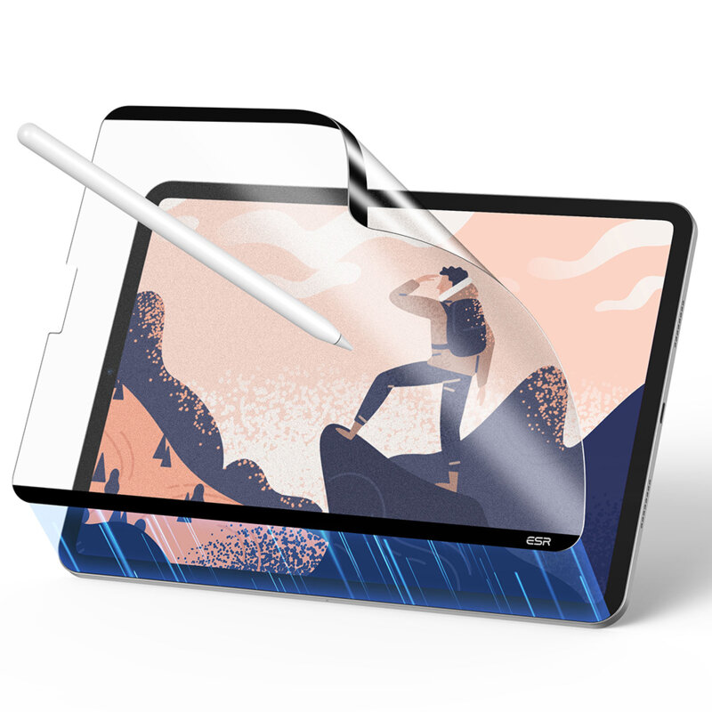 Folie iPad Air 13 (2024) ESR Paper-Feel Magnetic, transparenta