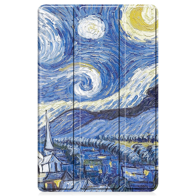 Husa Samsung Galaxy Tab A9 Plus Techsuit FoldPro, Starry Night