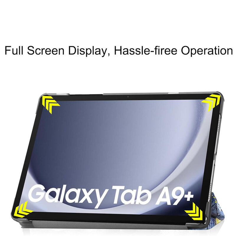 Husa Samsung Galaxy Tab A9 Plus Techsuit FoldPro, Starry Night