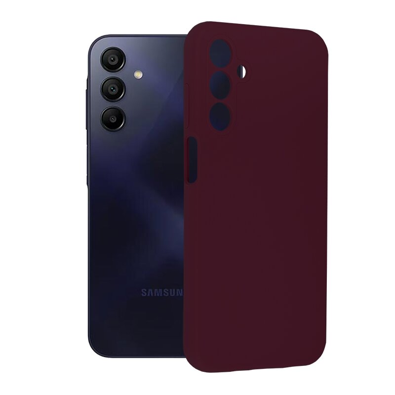 Husa Samsung Galaxy A15 4G Techsuit Soft Edge Silicone, violet