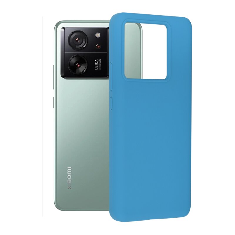 Husa Xiaomi 13T Techsuit Soft Edge Silicone, albastru