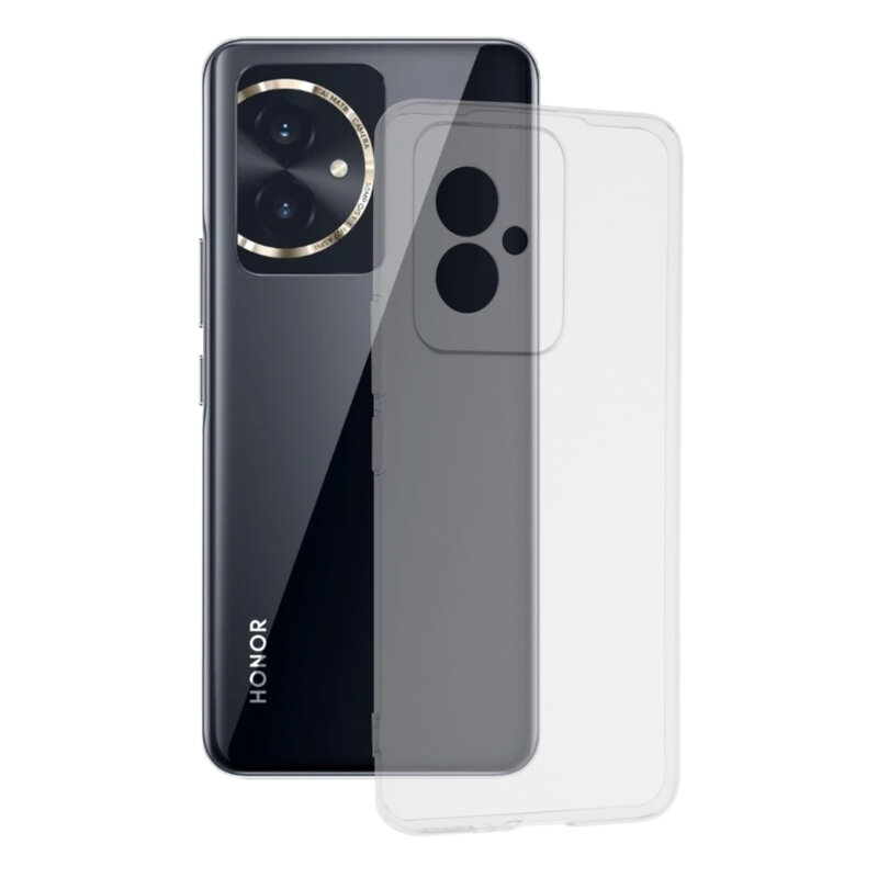Husa Honor 100 Techsuit Clear Silicone, transparenta
