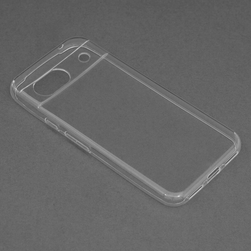 Husa Google Pixel 8a Techsuit Clear Silicone, transparenta