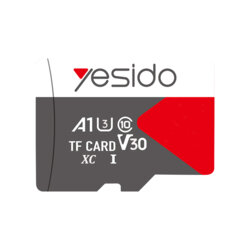 Card de memorie, spatiu de stocare + adaptor Yesido FL14, 128GB