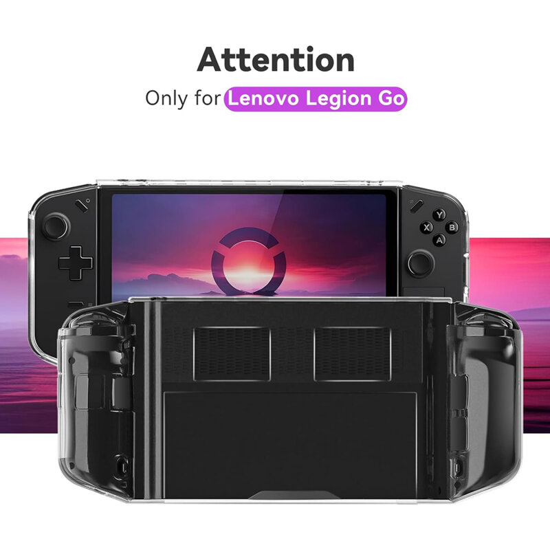 Husa Lenovo Legion Go Techsuit Bright Silicone Case, transparenta