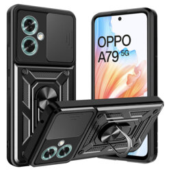 Husa Oppo A79 5G protectie camera Techsuit CamShield Series, negru