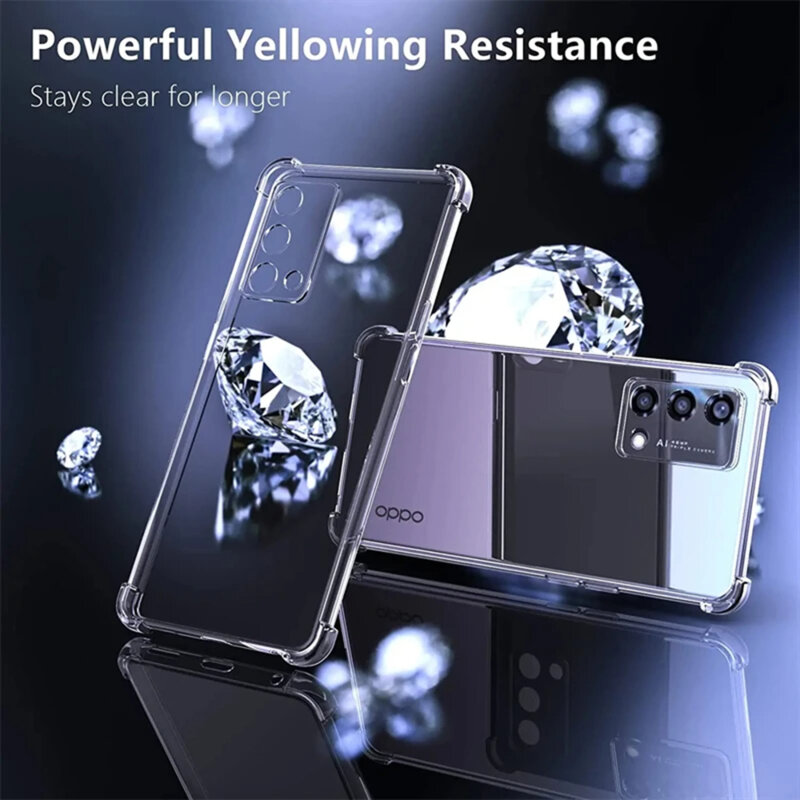 Husa Oppo Reno10 Techsuit Shockproof Clear Silicone, transparenta