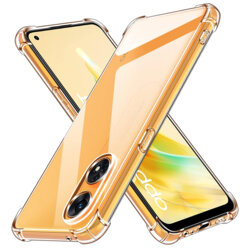 Husa Oppo Reno8 T Techsuit Shockproof Clear Silicone, transparenta