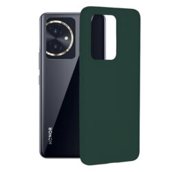 Husa Honor 100 Techsuit Soft Edge Silicone, verde