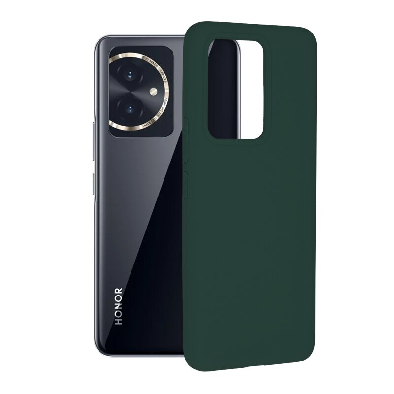 Husa Honor 100 Techsuit Soft Edge Silicone, verde