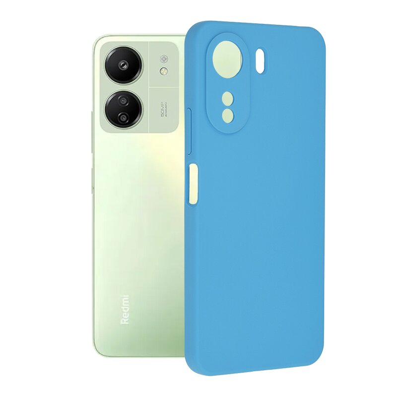 Husa Xiaomi Redmi 13C 4G Techsuit Soft Edge Silicone, albastru