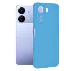 Husa Xiaomi Poco C65 Techsuit Soft Edge Silicone, albastru