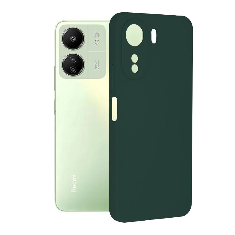 Husa Xiaomi Redmi 13C 4G Techsuit Soft Edge Silicone, verde