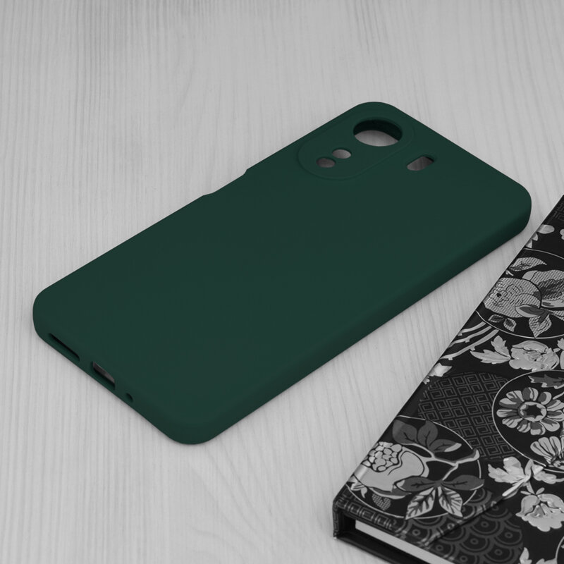 Husa Xiaomi Redmi 13C 4G Techsuit Soft Edge Silicone, verde
